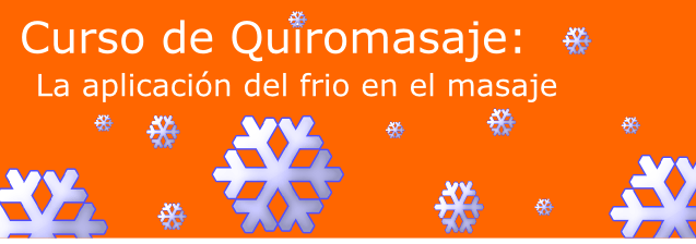 La aplicación del frio y el calor en el masaje
