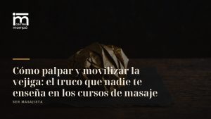 Cómo palpar y movilizar la vejiga: el truco que nadie te enseña en los cursos de masaje
